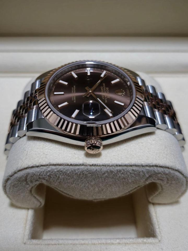 Rolex DateJust 41 Chocolate Brown Dial