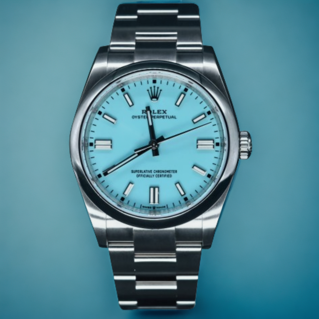 Rolex Oyster Perpetual 36mm Turquoise "Tiffany"