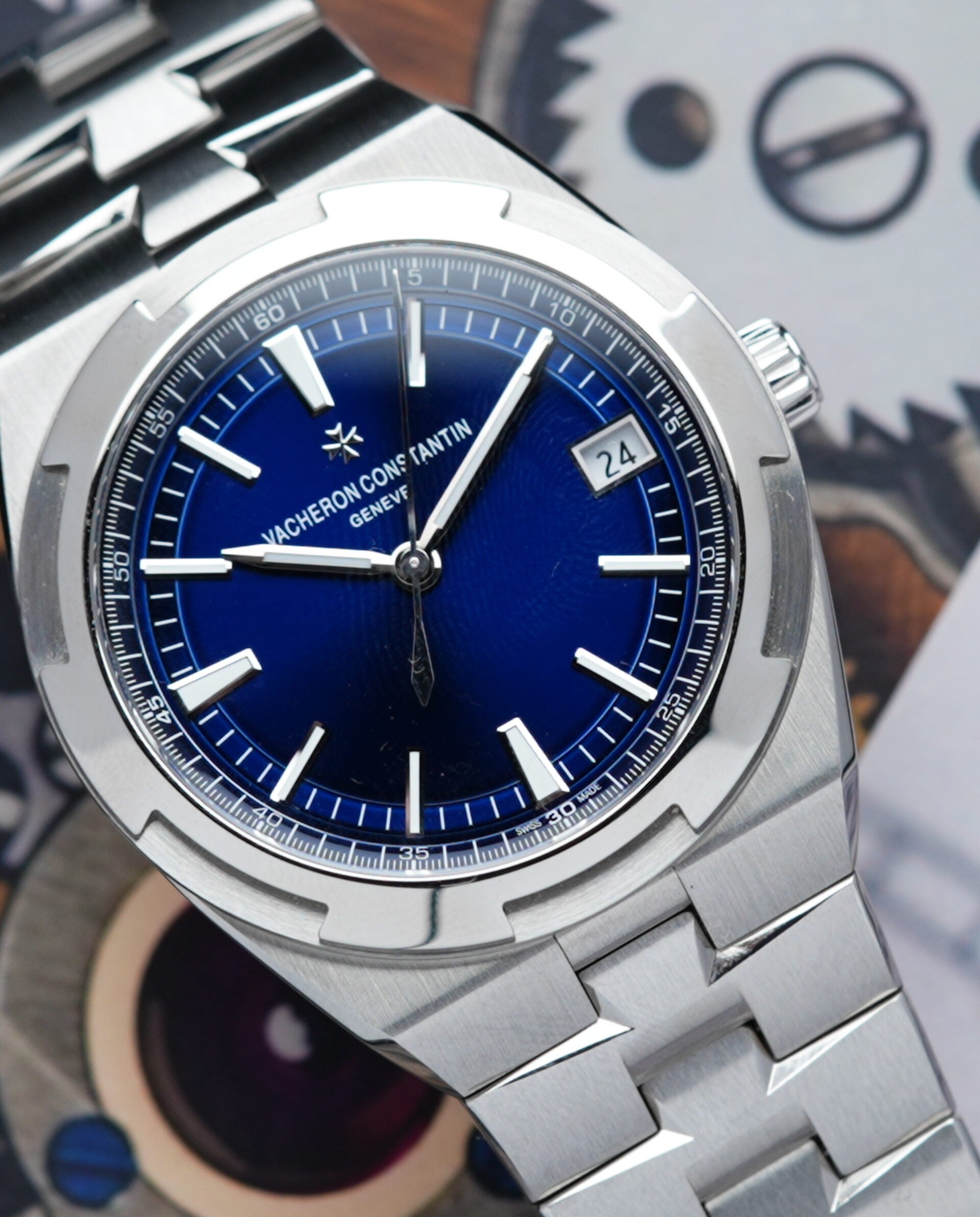 Vacheron Constantin Overseas Blue Dial 4500V