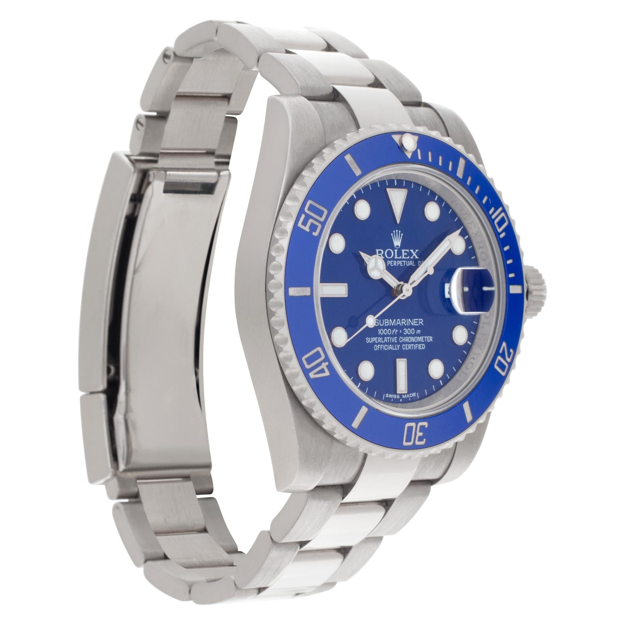 Rolex Submariner Smurf 40 mm