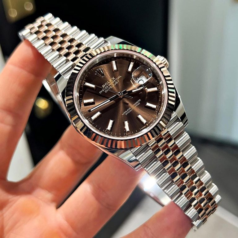 Rolex DateJust 41 Chocolate Brown Dial