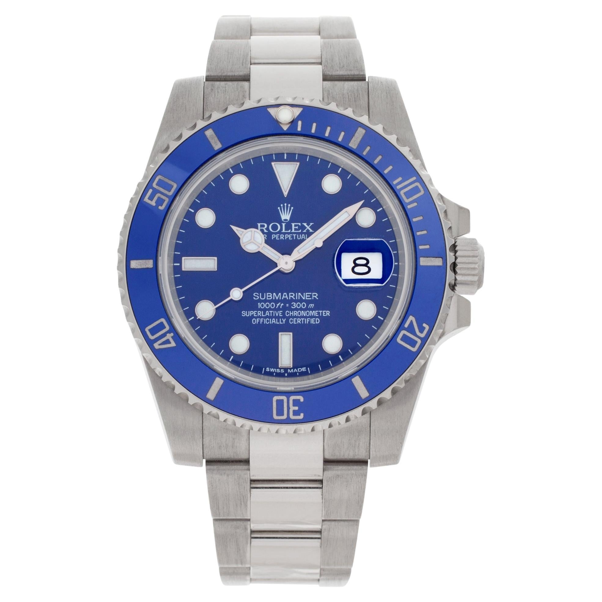 Rolex Submariner Smurf 40 mm