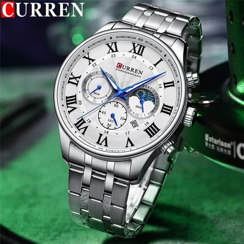 CURREN 8427 Stainless Steel Watches for Men