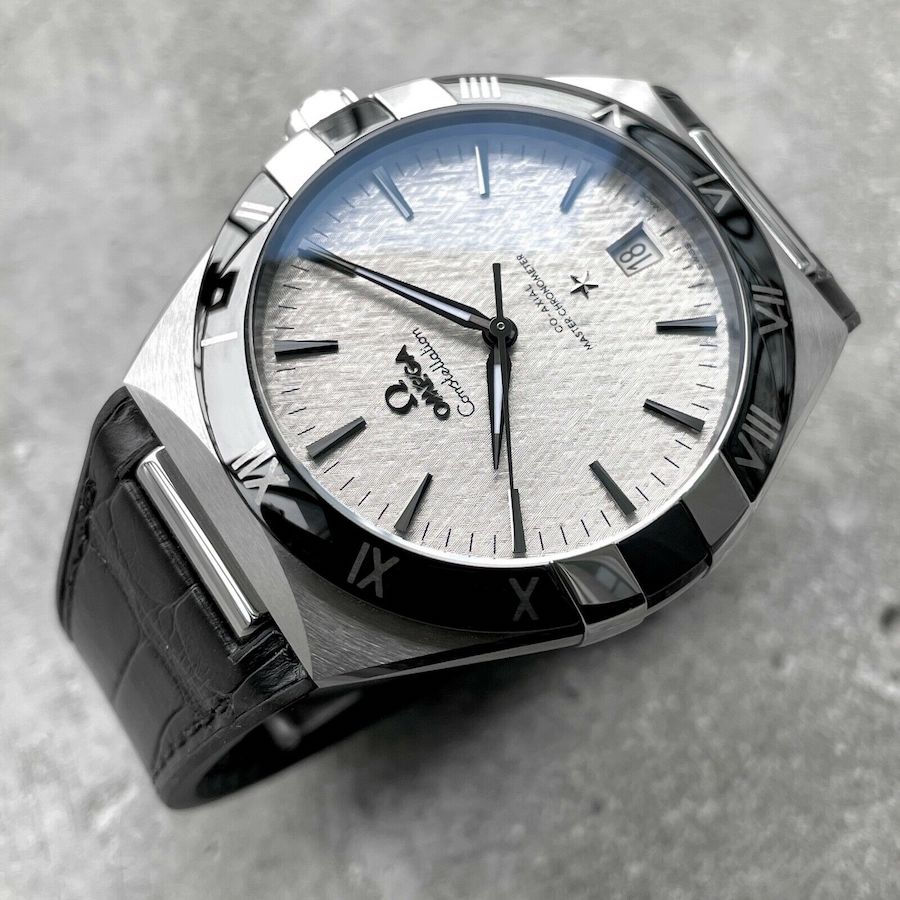 Omega Constellation Rhodium Dial Liquid Metal 41mm