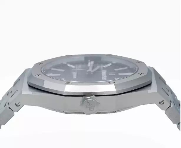 Audemars Piguet Royal Oak Black Dial Stainless Steel Watch